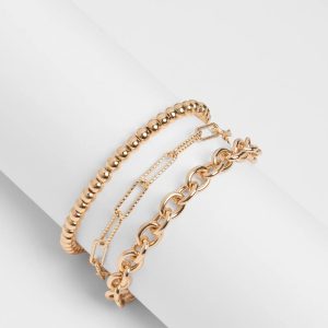 Stackable Style Three-Pack Bracelet Set