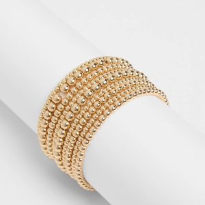 Stacked Up Nine-Pack Beaded Bracelets