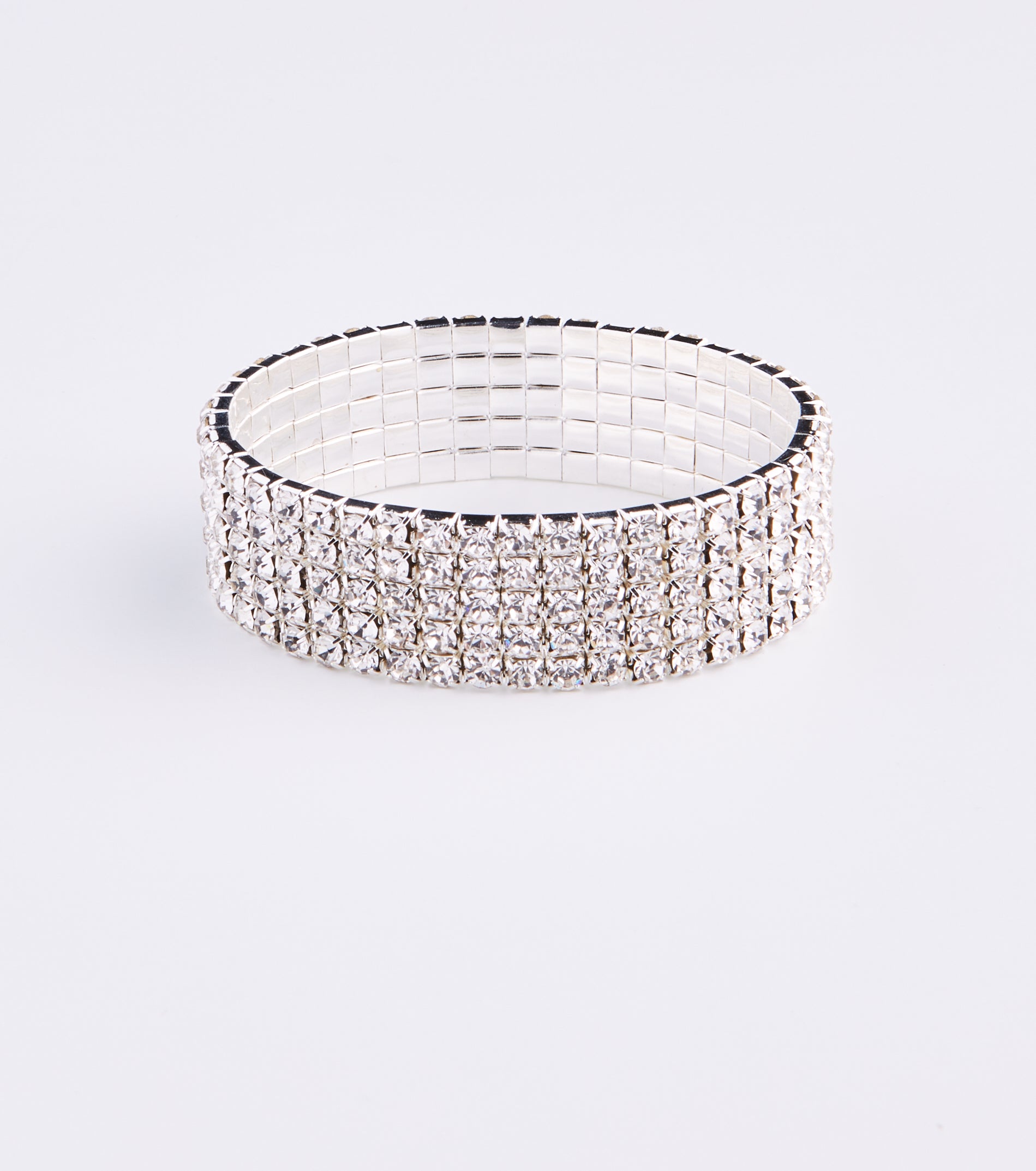 Wrapped In Diamonds Stretch Bracelet - Image 2