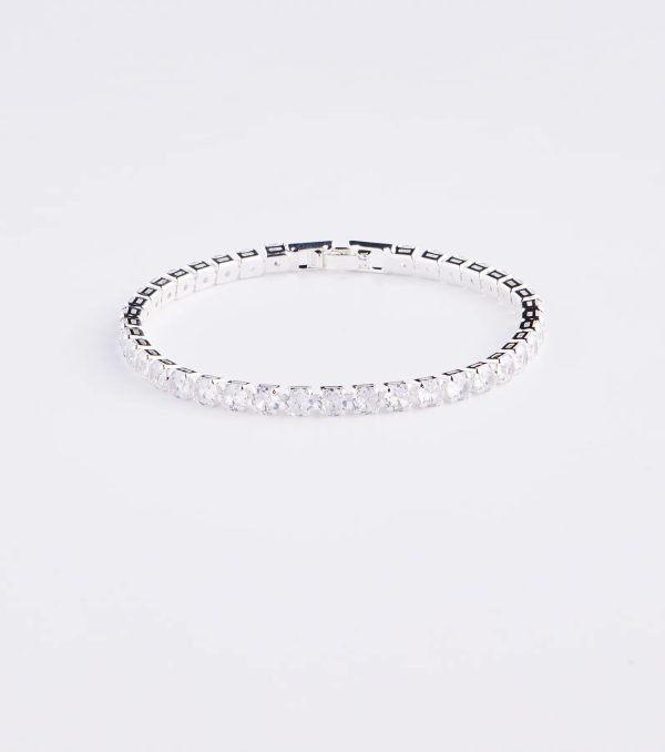 Cubic Zirconia Tennis Bracelet - Image 2