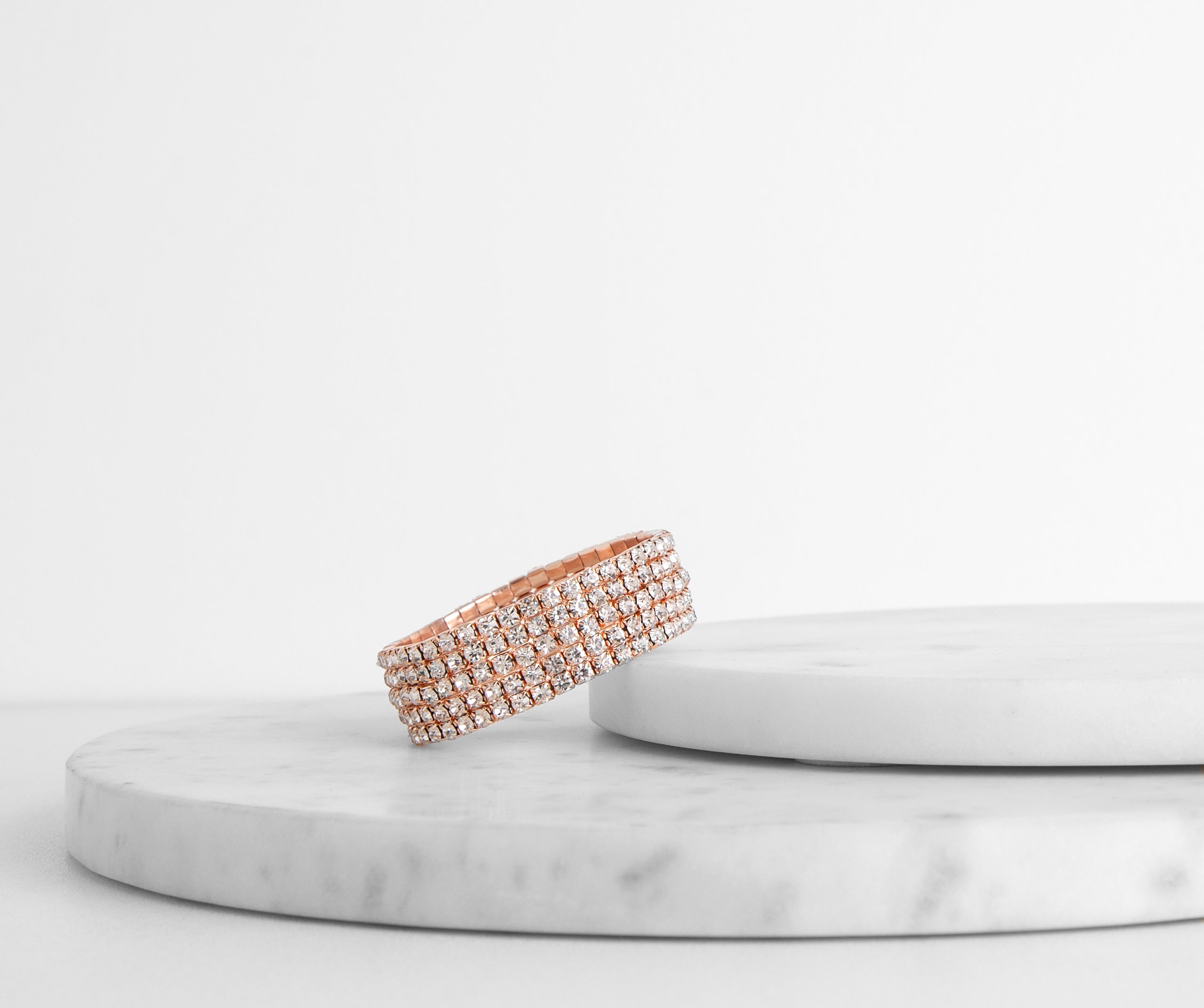 Dazzle It Up Rhinestone Bracelet - Image 2