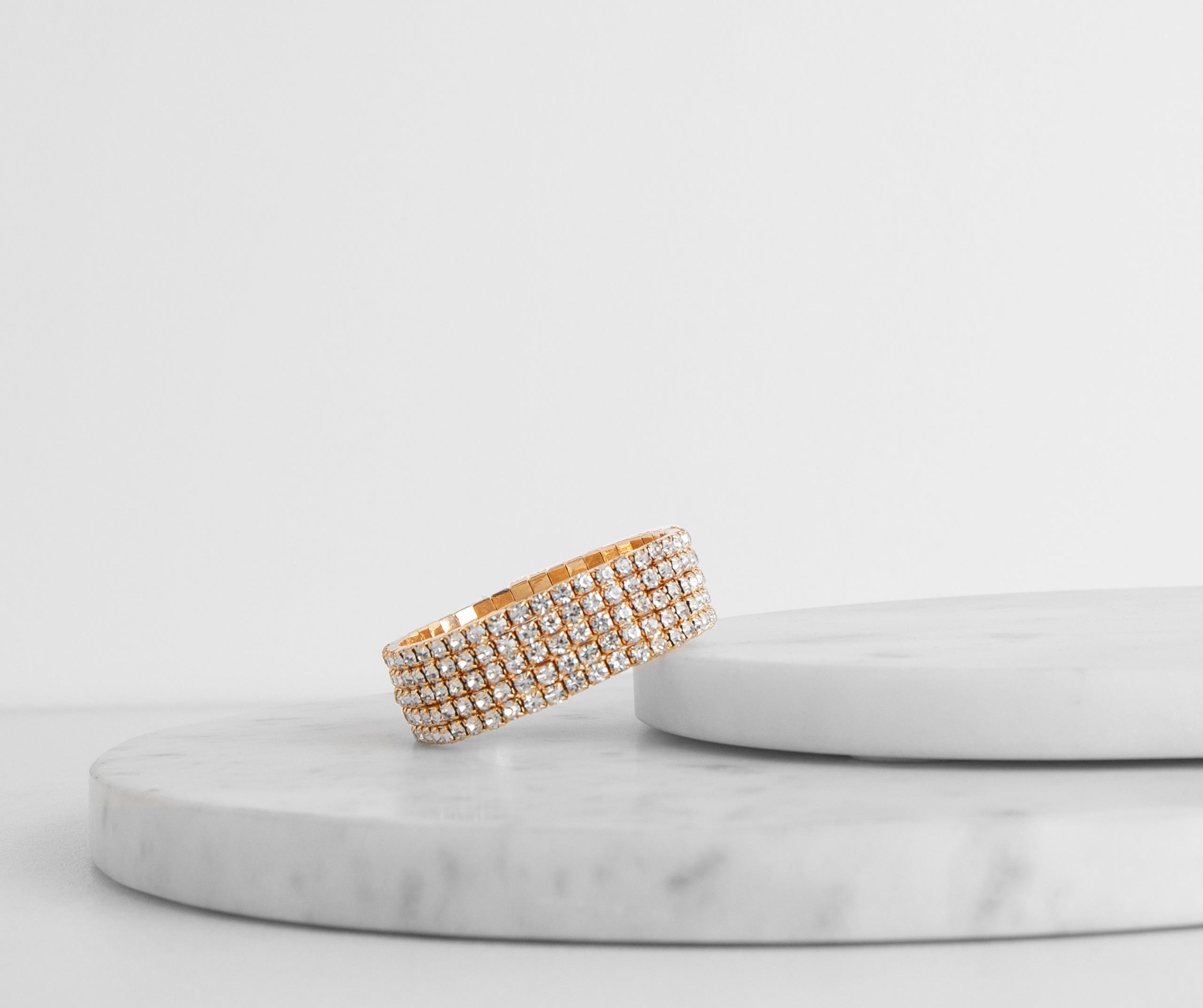 Dazzle It Up Rhinestone Bracelet - Image 2