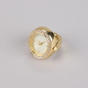 Timeless Spark Oval Watch Ring