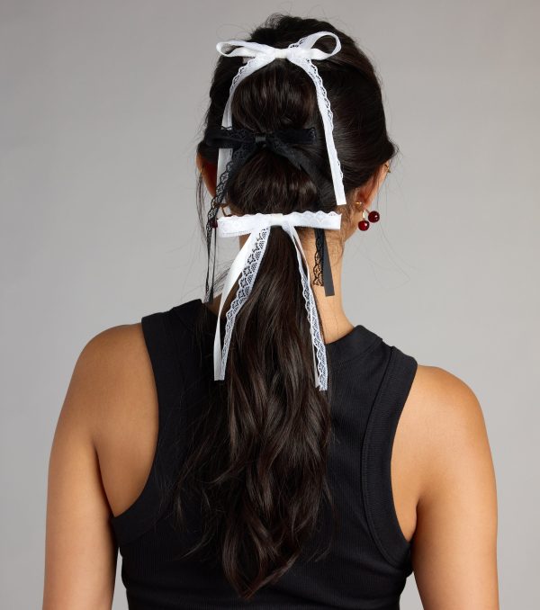 Sweet Talk Hair Bow Clip Set - Image 2