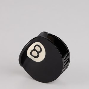 Lucky Shot 8 Ball Hair Clip
