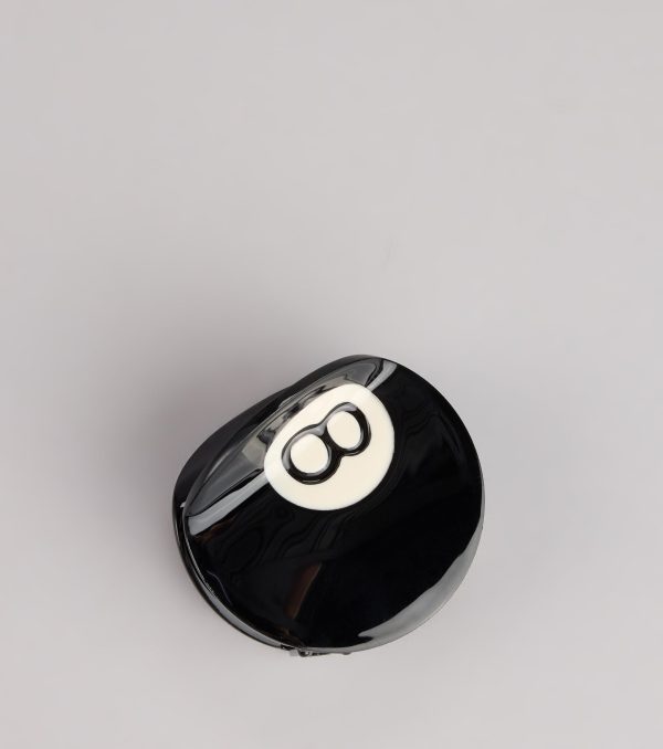 Lucky Shot 8 Ball Hair Clip - Image 2