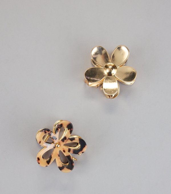 In Bloom Flower Claw Clip Set - Image 2