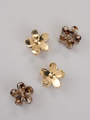 Bloom Goals Flower Hair Clip Set