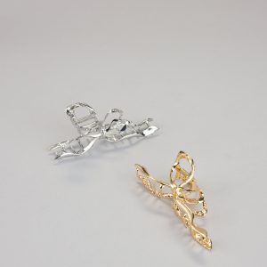 Polished Up Bow Hair Claw Clip Set