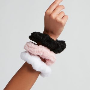 Six Pack Faux Fur Scrunchies