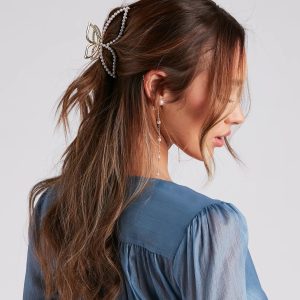 Enchanting Chic Pearl Butterfly Hair Clip