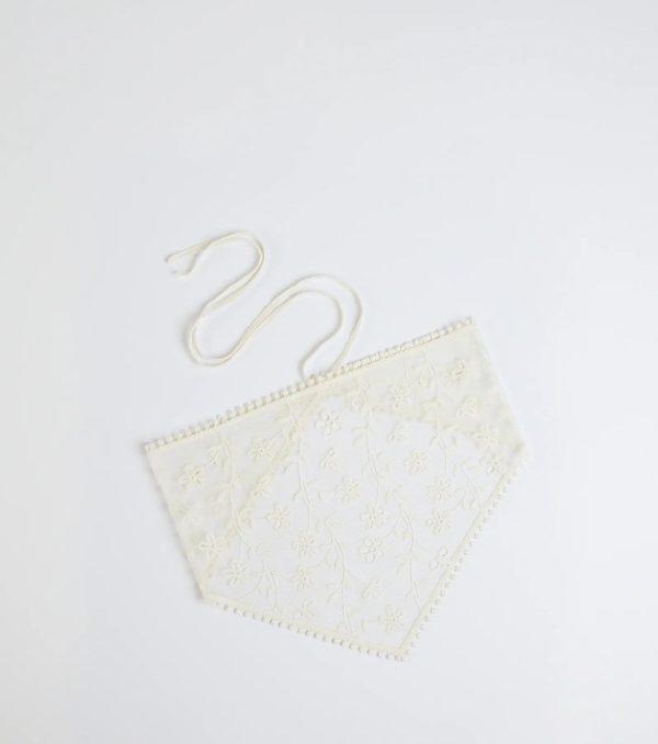 Boho Sheer Floral Bandana - Image 2