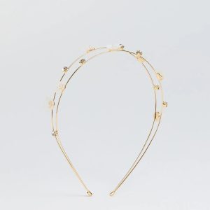 Ethereal Glam Rhinestone Flower Headband