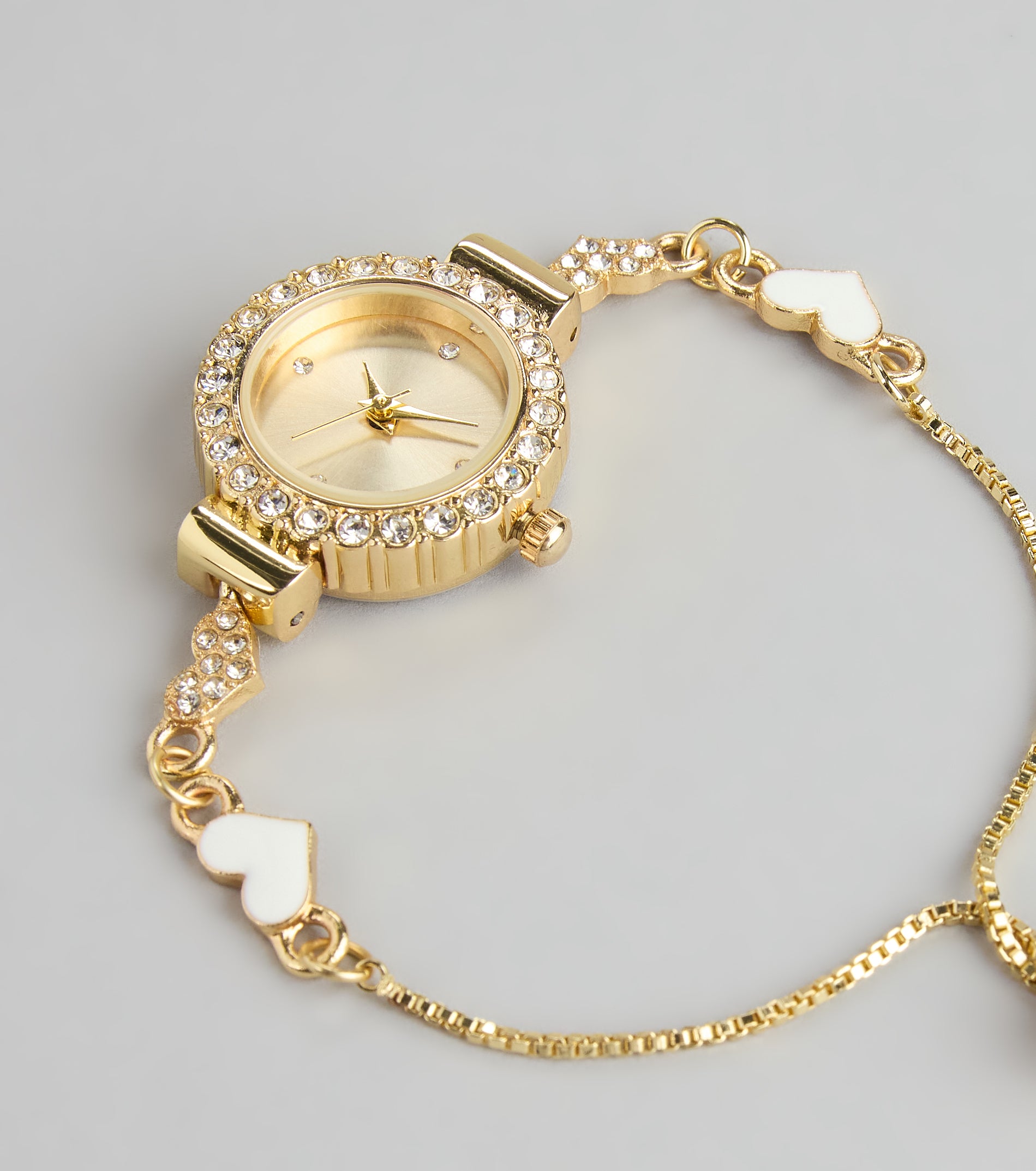 Sweet Timing Heart Charm Watch - Image 3