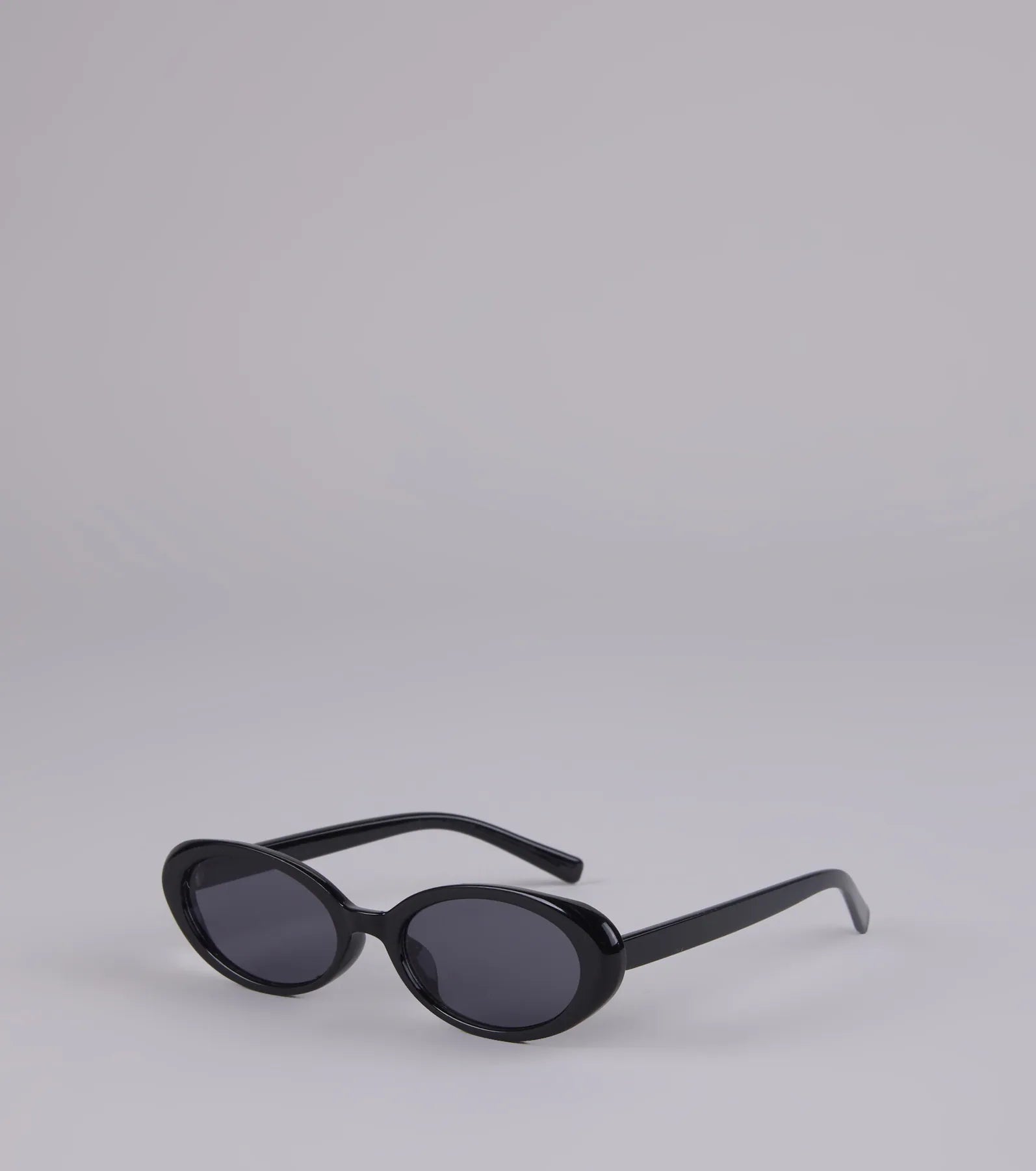 Instant Chic Small Oval Sunglasses - Image 2