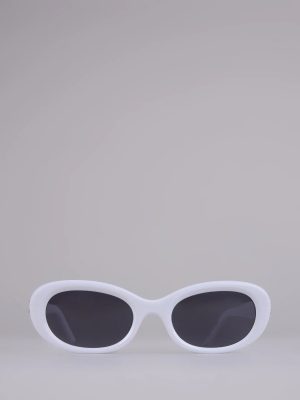 Chic Happens Oval Sunglasses