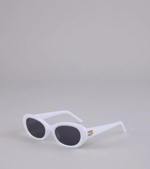 Chic Happens Oval Sunglasses - Image 2