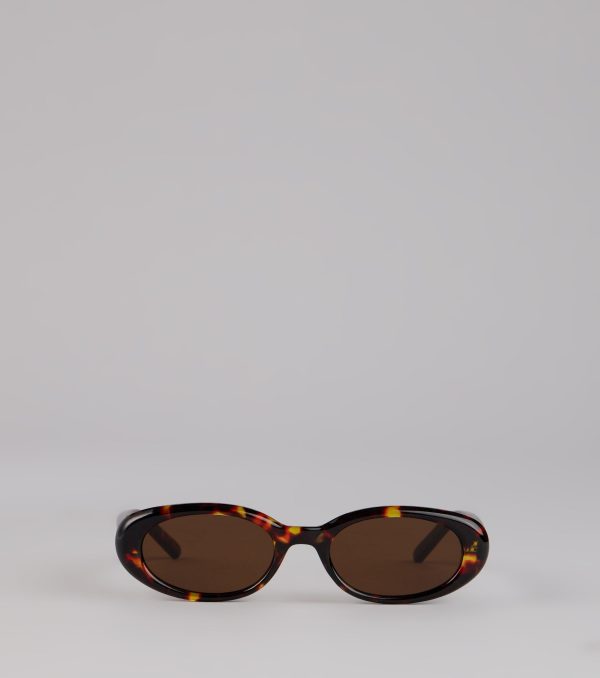 Cool Shade Tortoise Oval Sunglasses