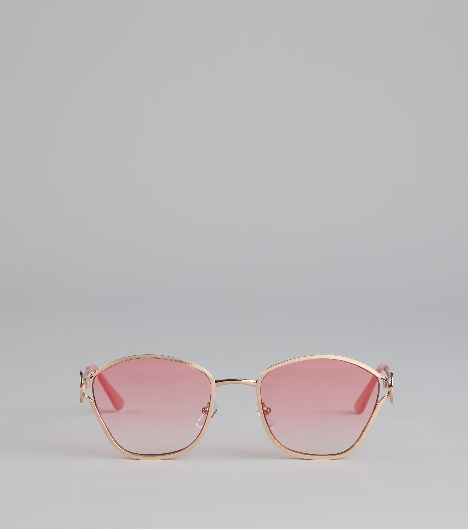 Fresh Pick Flower Detail Sunglasses - Image 4