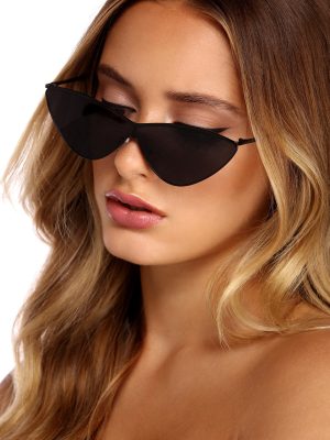 Edgy Cat Eye Sunglasses