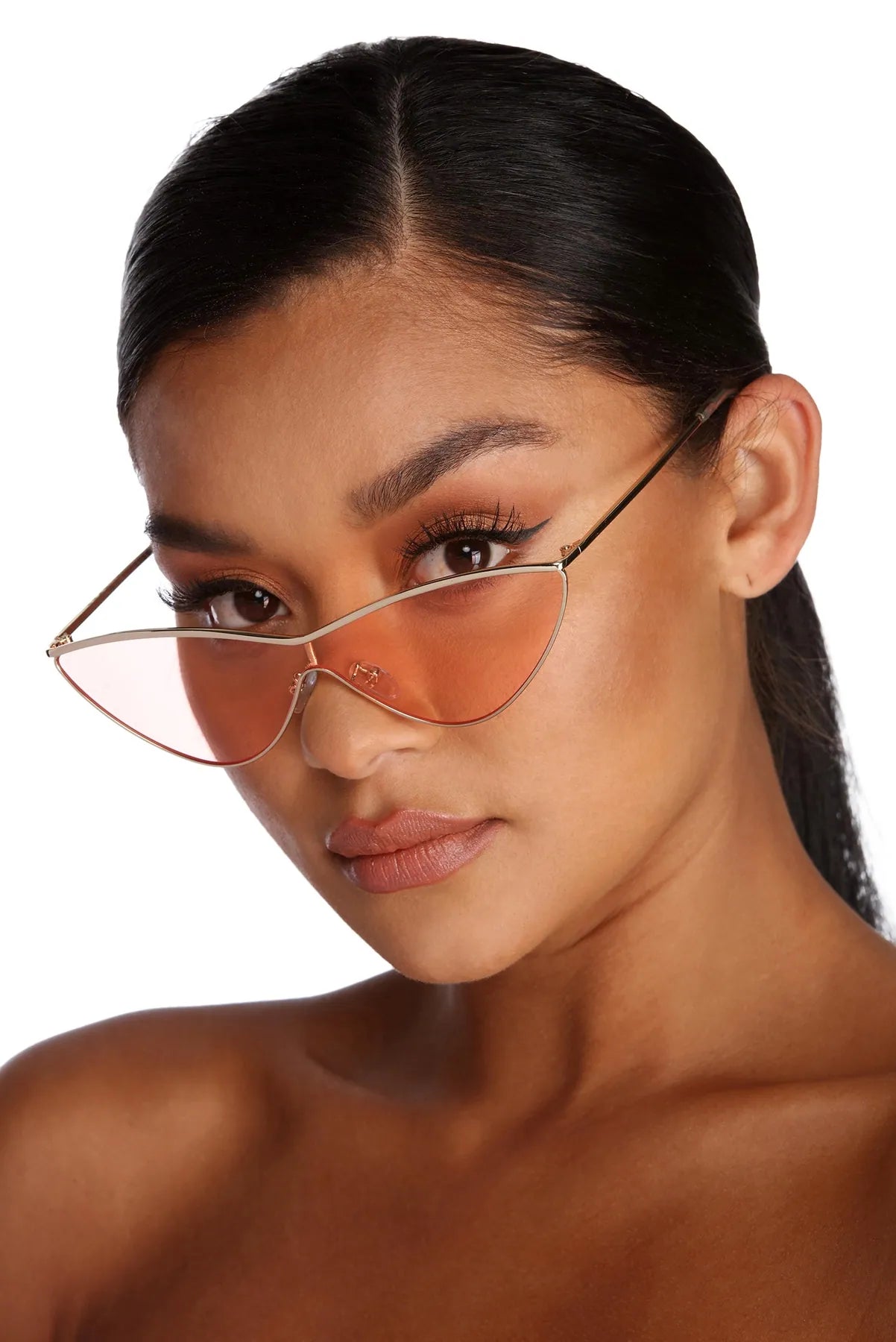 Edgy Cat Eye Sunglasses - Image 8
