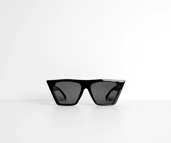 Chic Cat Eye Flat Top Sunglasses - Image 2