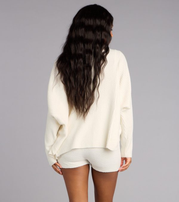 Fall Mornings Chenille Knit Cardigan - Image 2
