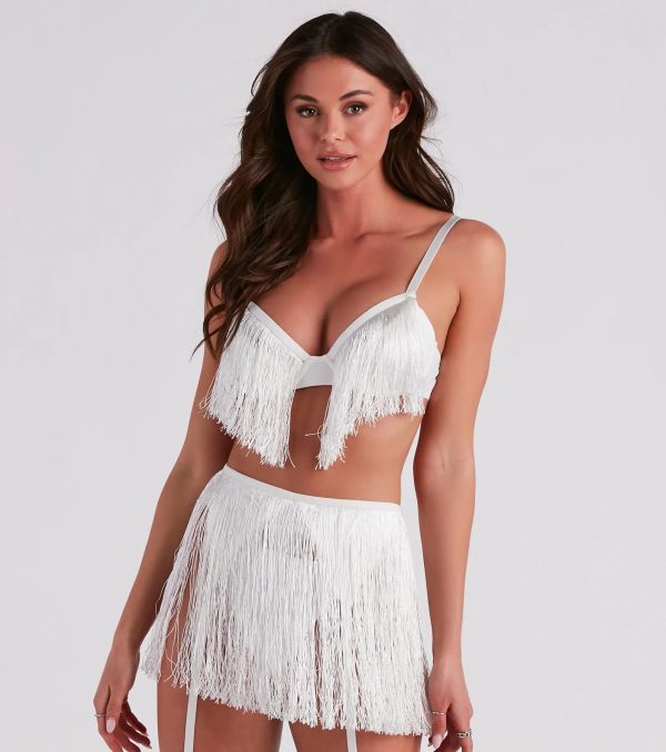 Wild West Cowgirl Fringe Bra And Panty - Image 10