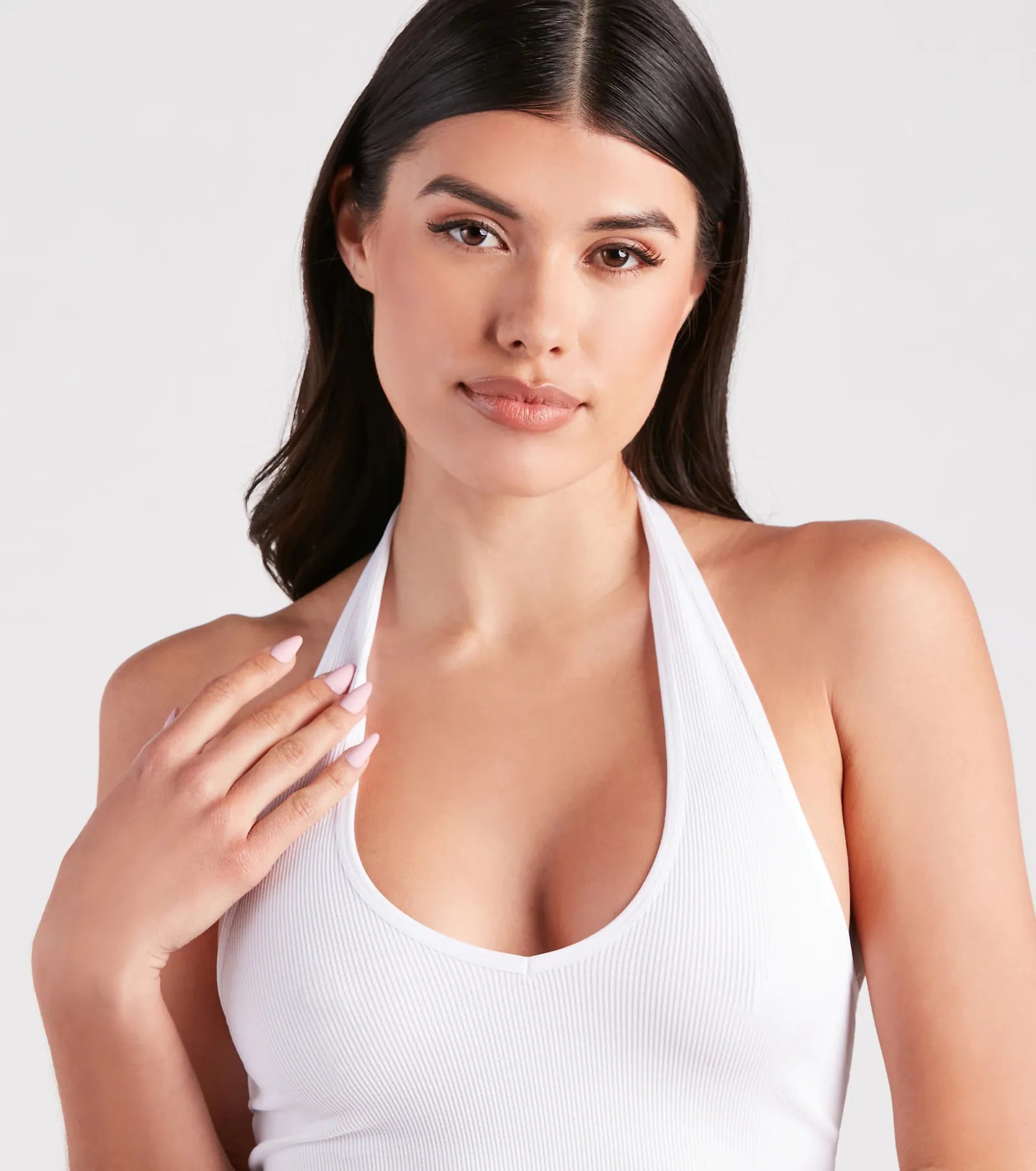 Love To Lounge Seamless Halter Bra Top - Image 3