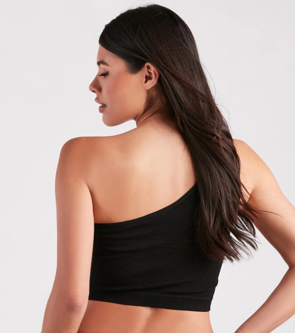 Relax A Little Seamless One-Shoulder Tank Bra - Image 2