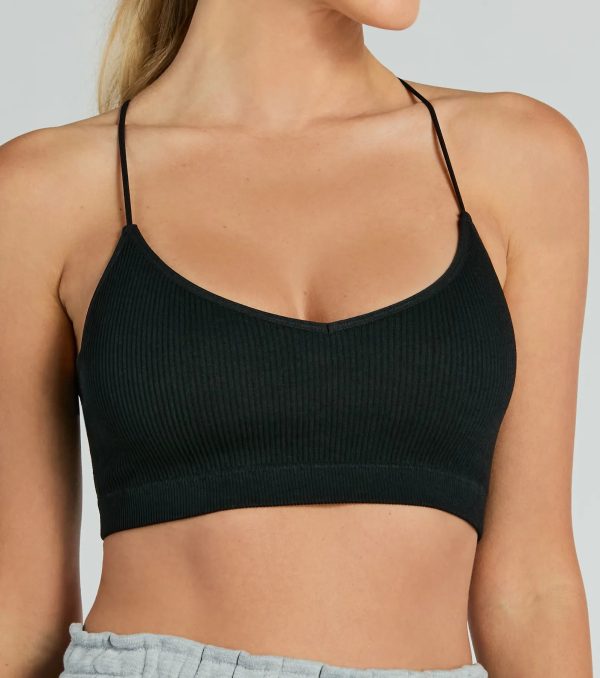Sweet Moments Strappy Back Seamless Bralette - Image 4