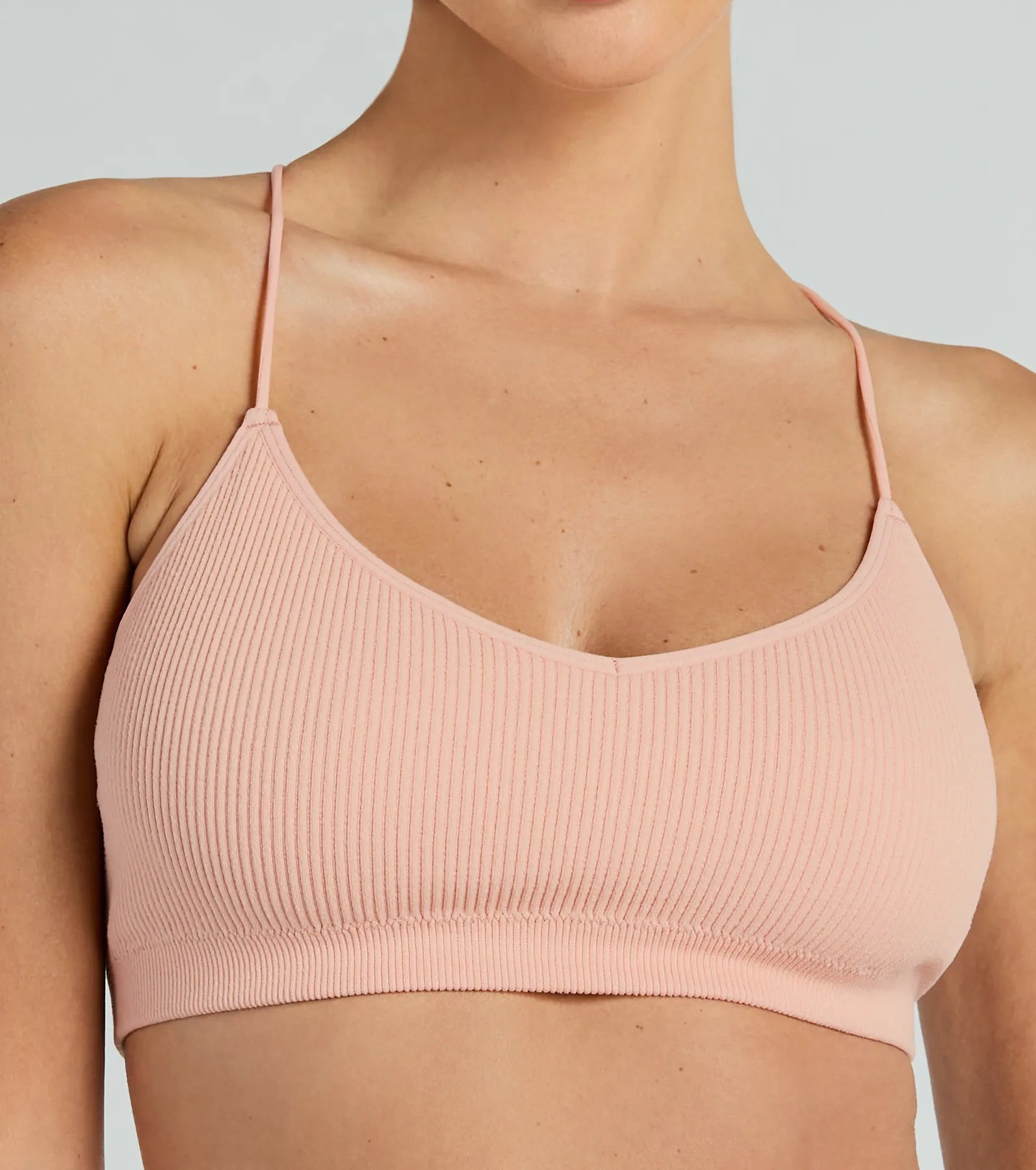 Sweet Moments Strappy Back Seamless Bralette - Image 8