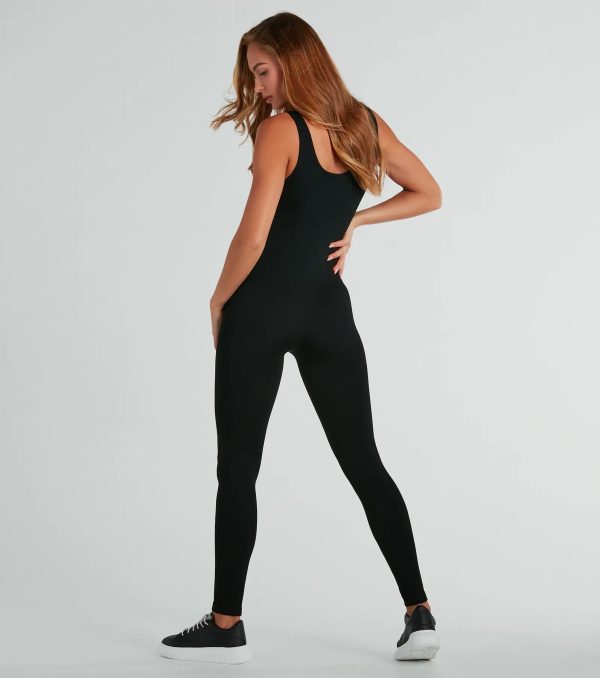 Sleek One-And-Done Seamless Tank Zip-Up Catsuit - Image 3