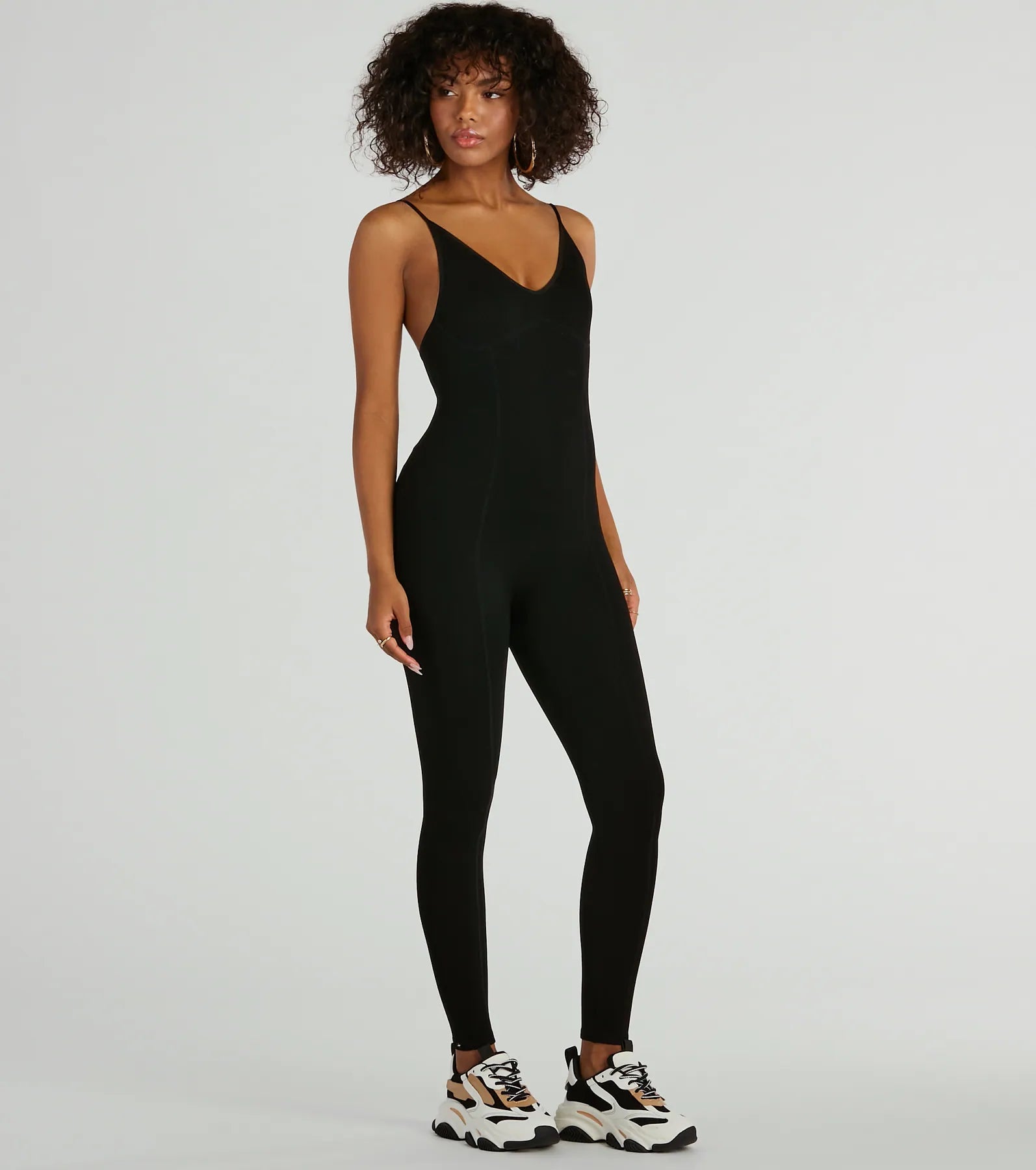 Super Base Basic V-Neck Seamless Catsuit - Image 4