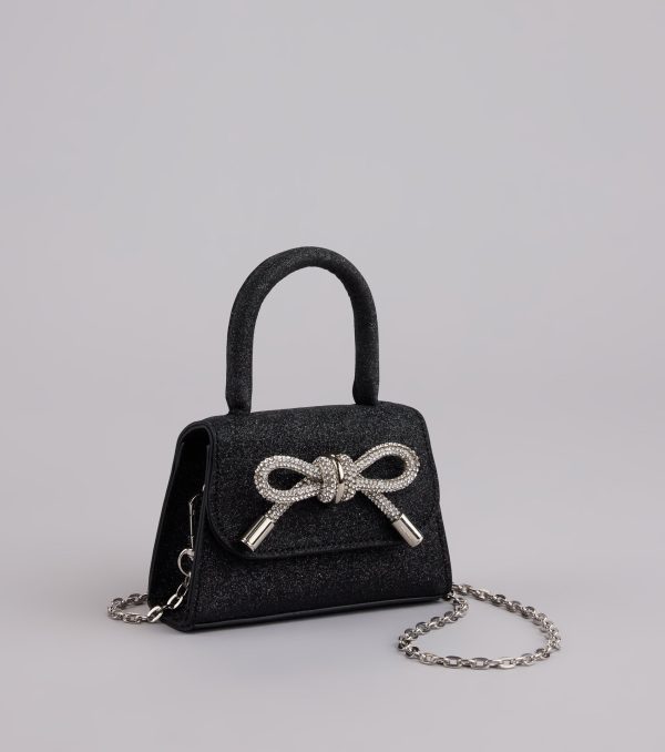 Tie It Together Glitter Mini Bag - Image 3