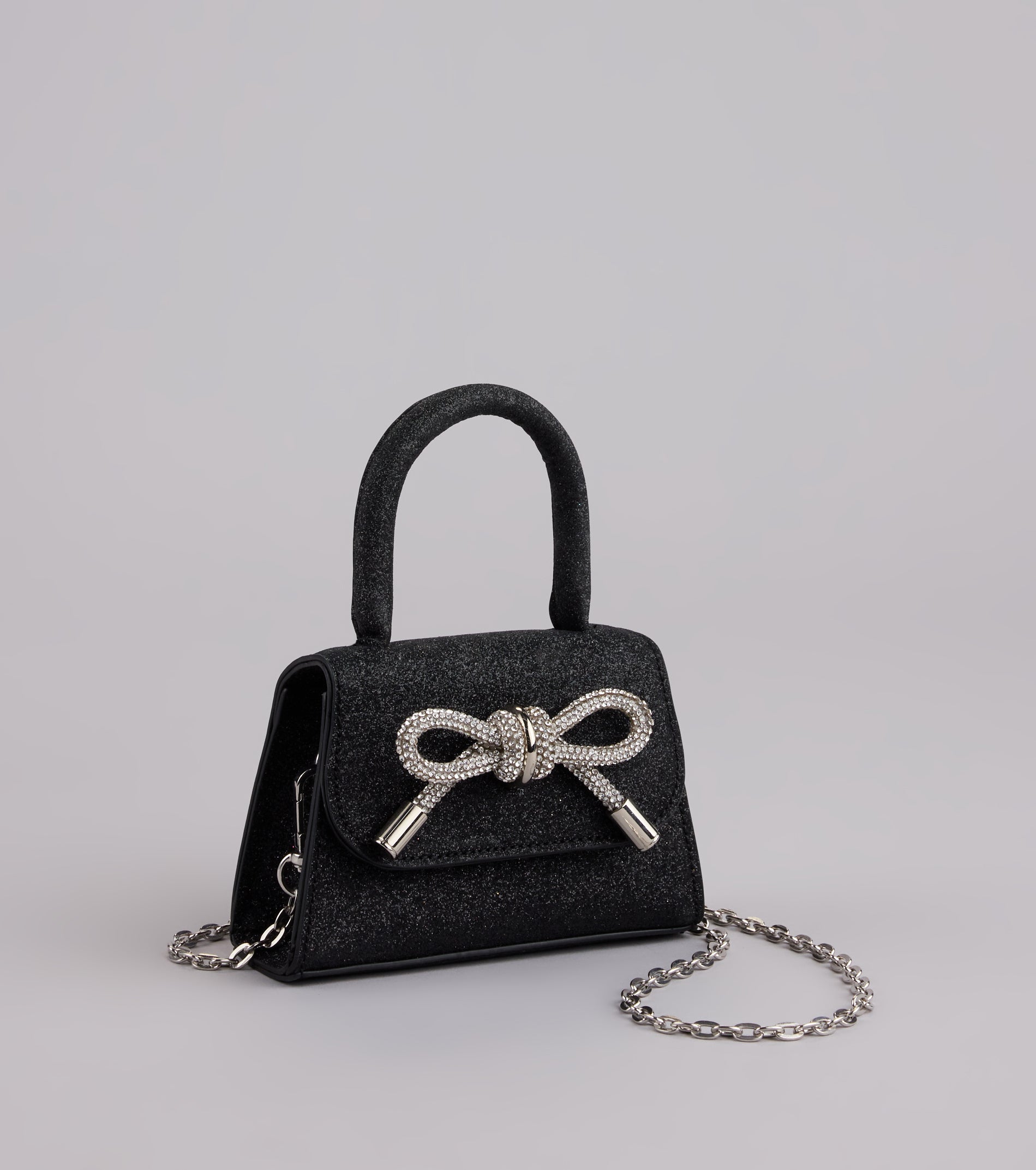 Tie It Together Glitter Mini Bag - Image 3