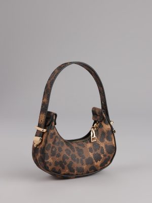Catwalk Ready Leopard Mini Purse Wallet