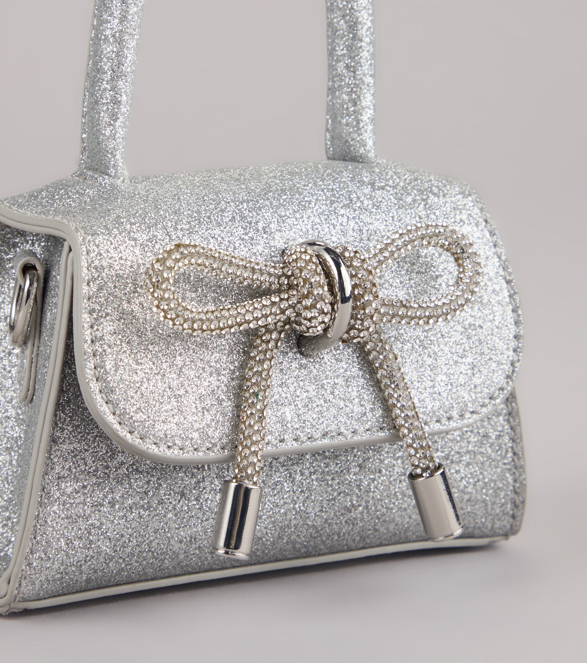 Tie It Together Glitter Mini Bag - Image 6