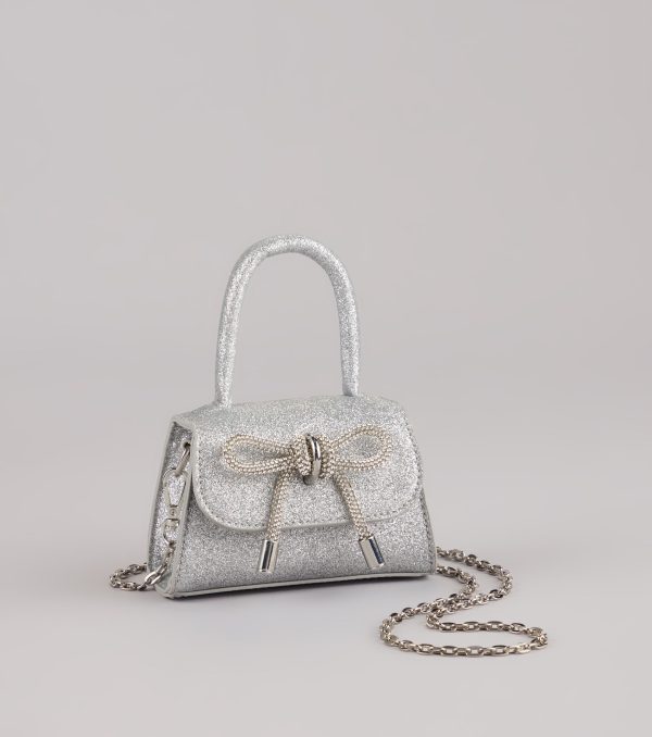 Tie It Together Glitter Mini Bag - Image 7