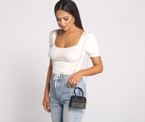 So Extra Faux Leather Mini Purse - Image 2