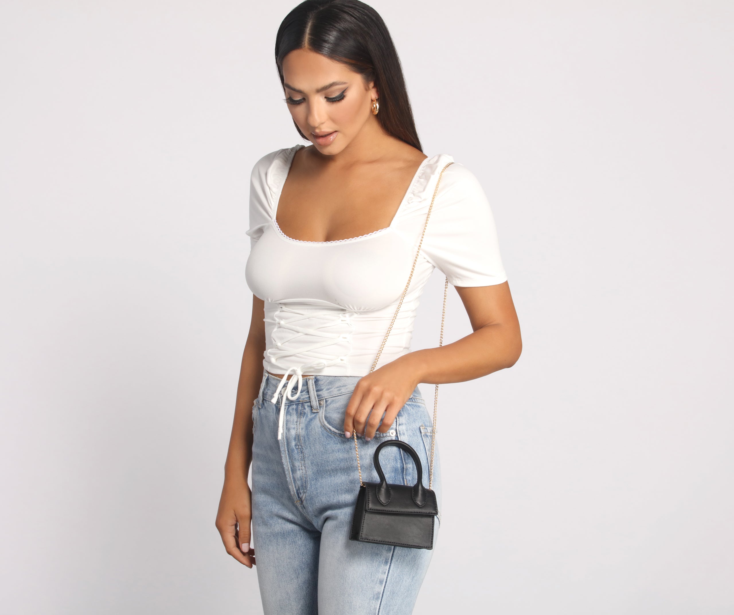 So Extra Faux Leather Mini Purse - Image 2