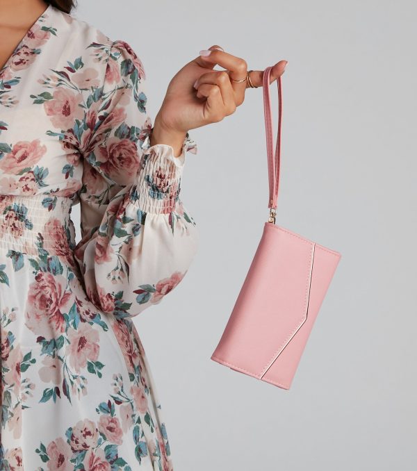 Like A Lady Saffiano Wallet Crossbody - Image 3