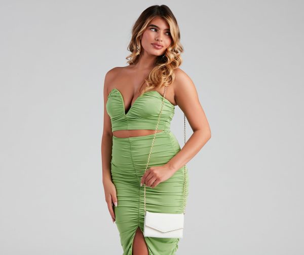 Like A Lady Saffiano Wallet Crossbody - Image 11