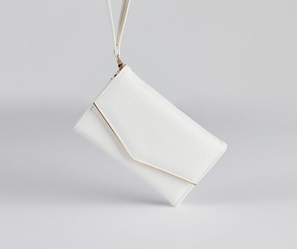 Like A Lady Saffiano Wallet Crossbody - Image 13