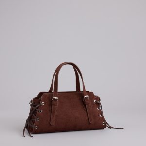 By My Side Lace-Up Mini Tote Bag