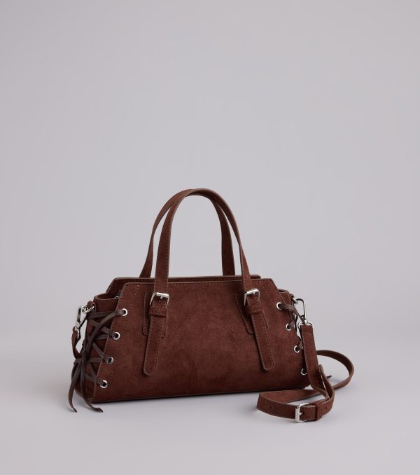By My Side Lace-Up Mini Tote Bag - Image 4