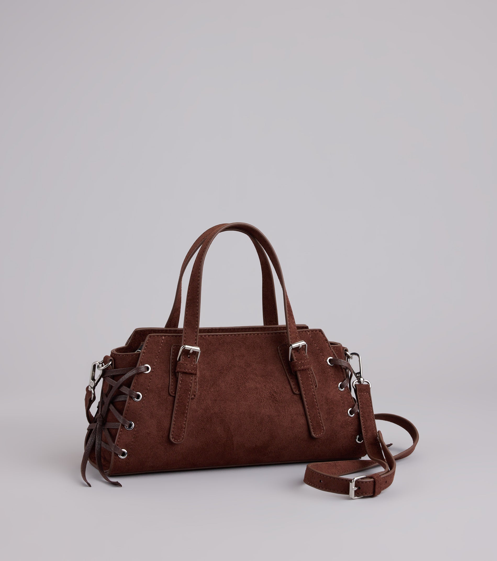 By My Side Lace-Up Mini Tote Bag - Image 4
