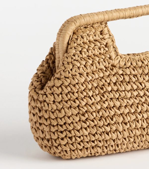 Going On Vacation Straw Clutch Bag - Image 2