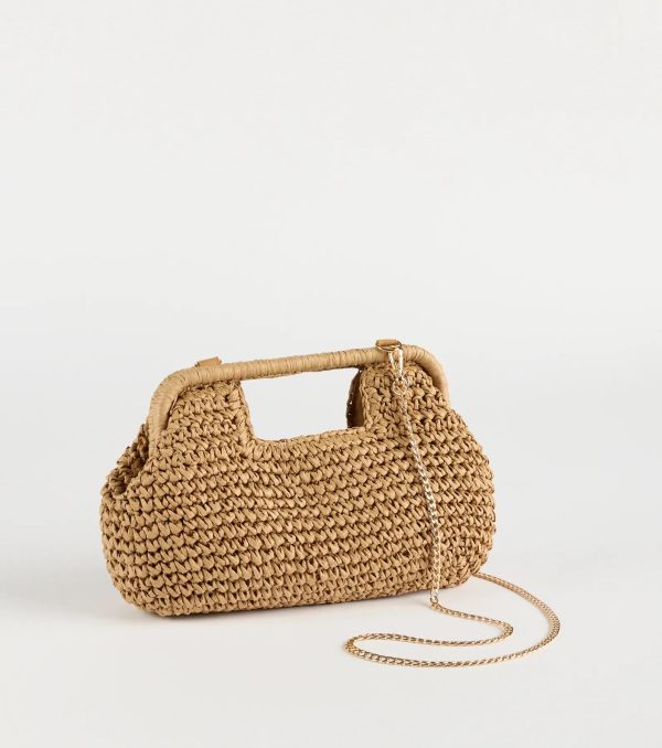 Going On Vacation Straw Clutch Bag - Image 3