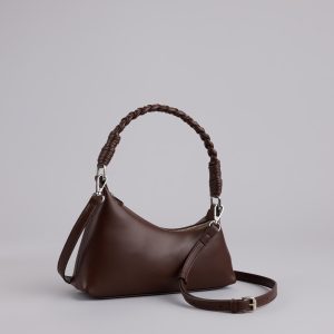 Carried Away Braided Strap Shoulder Bag